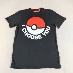 Pokémon T Shirt Mens Medium Multicolor Choose You Graphic Short Sleeve Retro 90s